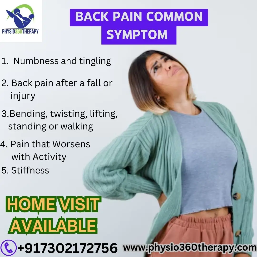 Back Pain symptom by Physio360therapy
