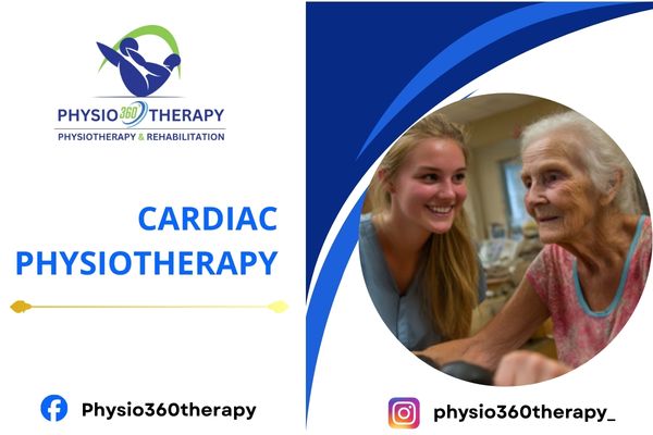 Cardiac physiotherapy treatment for heart rehabilitation and post cardiac recovery by expert physiotherapist at Physio360 Therapy Delhi