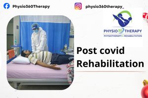 Post COVID rehabilitation physiotherapy for breathing improvement, weakness recovery and stamina boost by expert physiotherapist at Physio360 Therapy Delhi