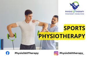 Sports physiotherapy treatment for muscle injury, ligament tear and sports rehabilitation by expert physiotherapist at Physio360 Therapy Delhi